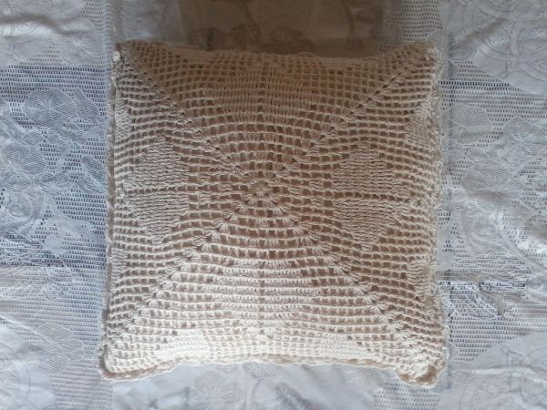 Almofada de Crochê